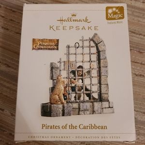 NIB Hallmark Keepsake Pirates of the Caribbean Magic Music Christmas Ornament